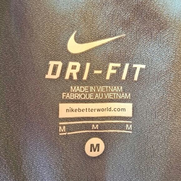 Nike Dri Fit Running Shorts Activewear Pink Grey Women's Medium - Picture 5 of 7